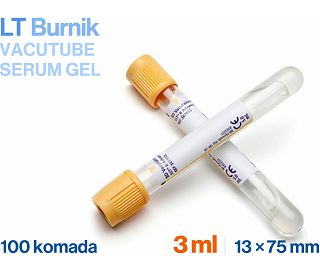 VACUTUBE SERUM GEL 3 ml, 100 kom.