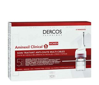 VICHY DERCOS AMINEXIL CLINICAL, ampule za žene, 21 x 6 ml 