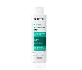 VICHY DERCOS OIL CONTROL ŠAMPON ZA REGULACIJU SEBUMA, 200 ml 