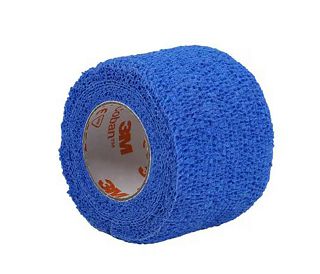 ZAVOJ SAMOPRIJANJAJUĆI ELASTIČNI COBAN 3M 5 cm x 4.5 M PLAVI, 1 kom. (1582B)