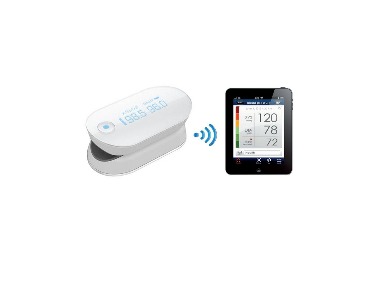 iHEALTH BLUETOOTH PULSNI OKSIMETAR