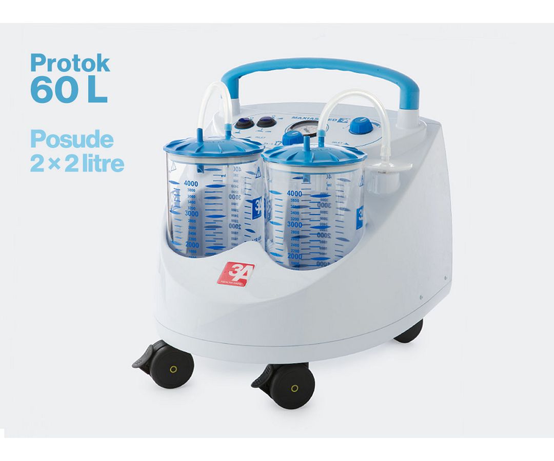 MAXI ASPEED ASPIRATOR 60 L, 2×2 litre