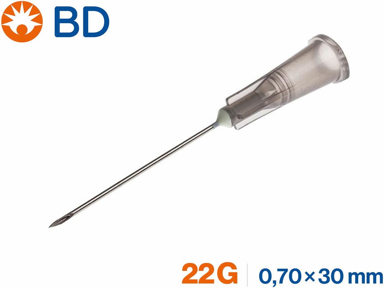 IGLE BD Microlance™ 3, 22G 0,70×30 mm, crne, 100 kom.