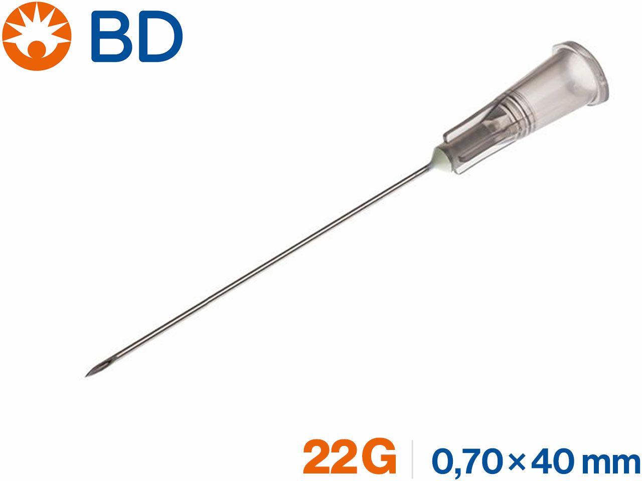 IGLE BD Microlance™ 3, 22G 0,70×40 mm, crne, 100 kom.