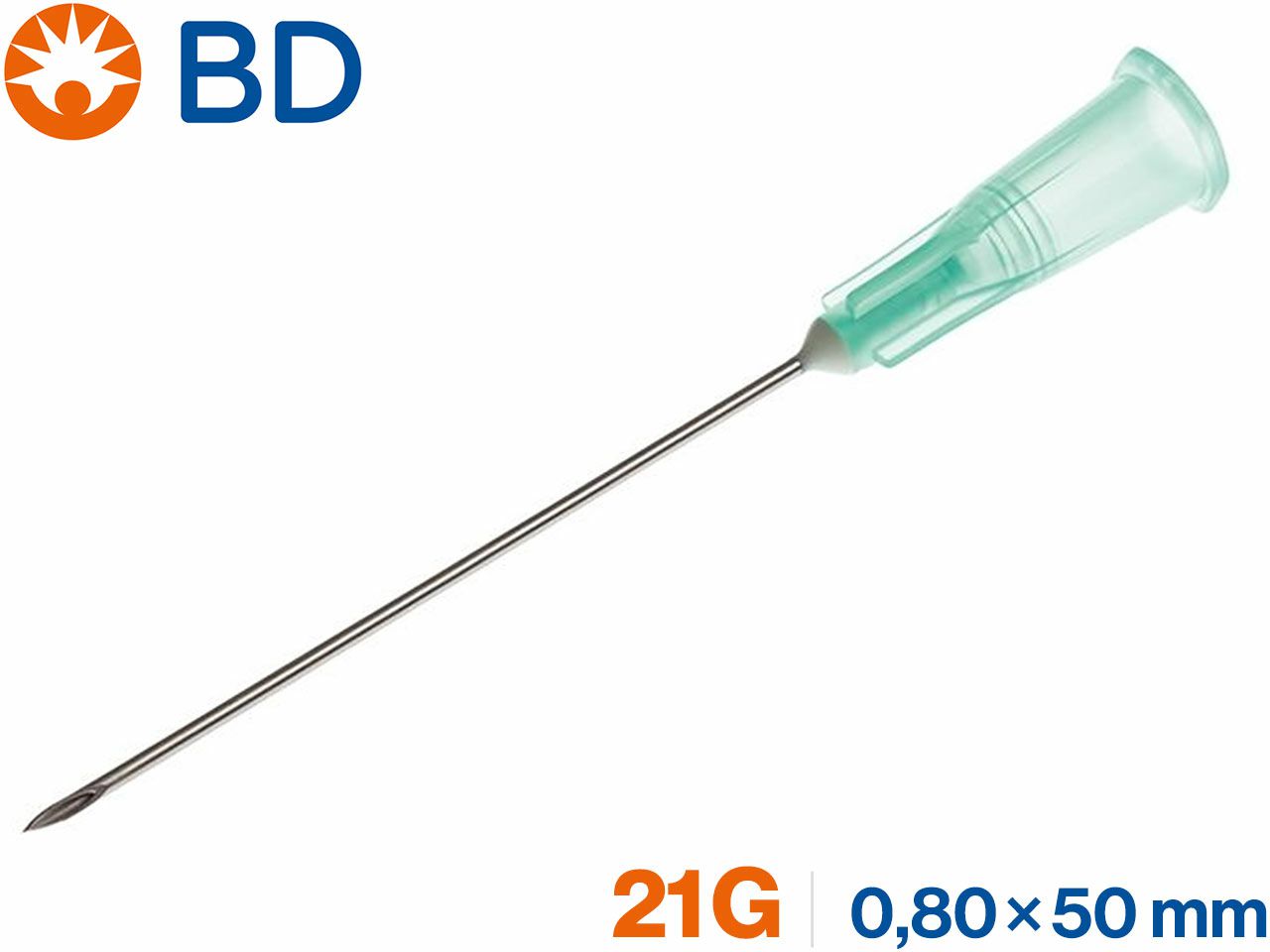 IGLE BD Microlance™ 3, 21G 0,80×50 mm, zelene, 100 kom.