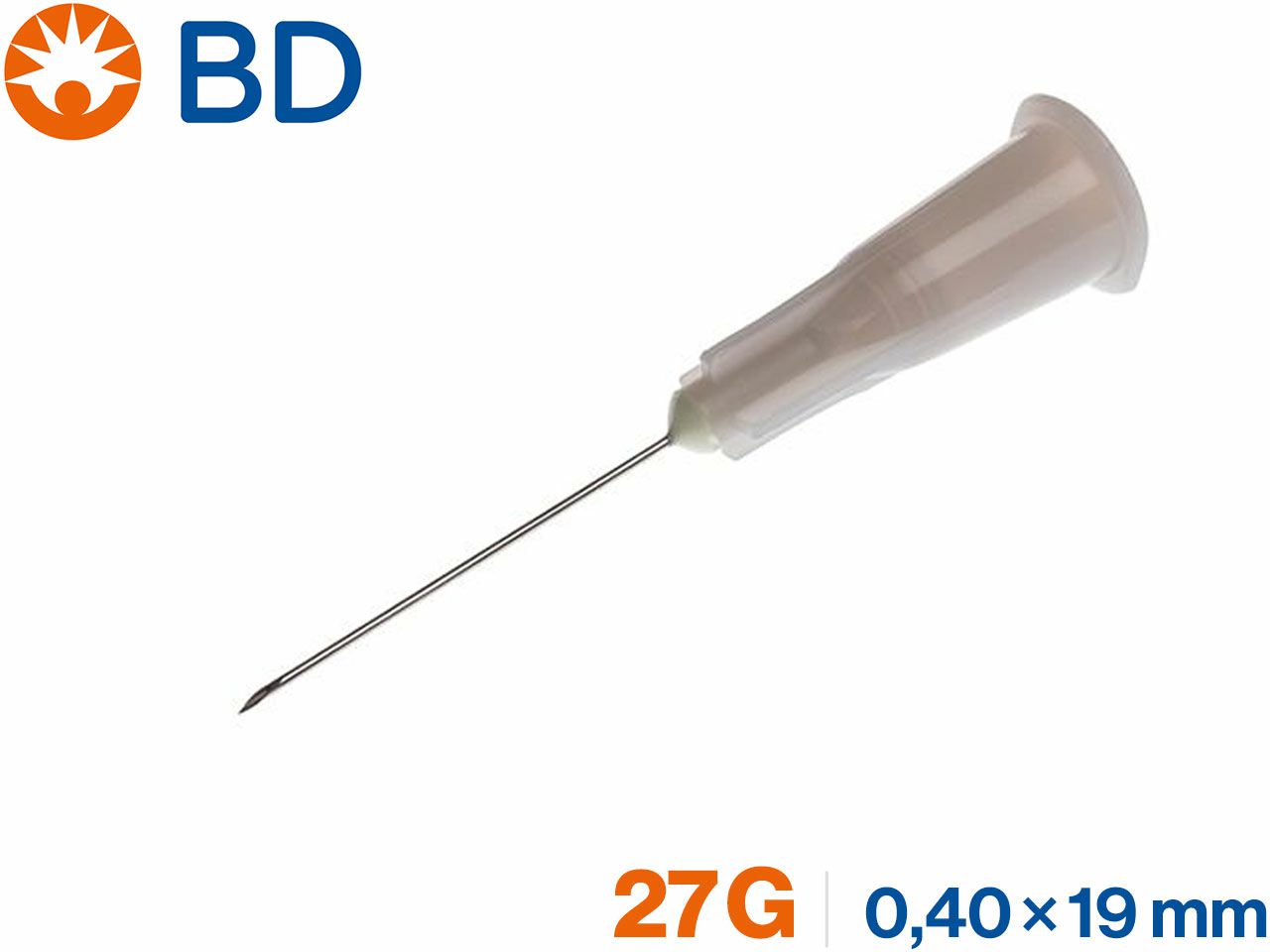 IGLE BD Microlance™ 3, 27G 0,40×19 mm, sive, 100 kom.