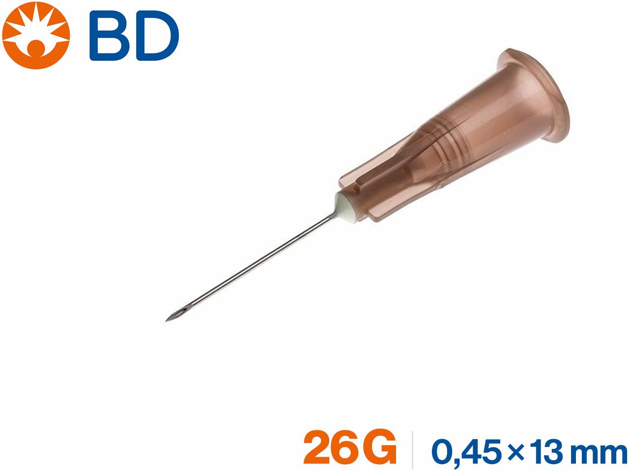 IGLE BD Microlance™ 3, 26G 0,45×13 mm, smeđe, 100 kom.