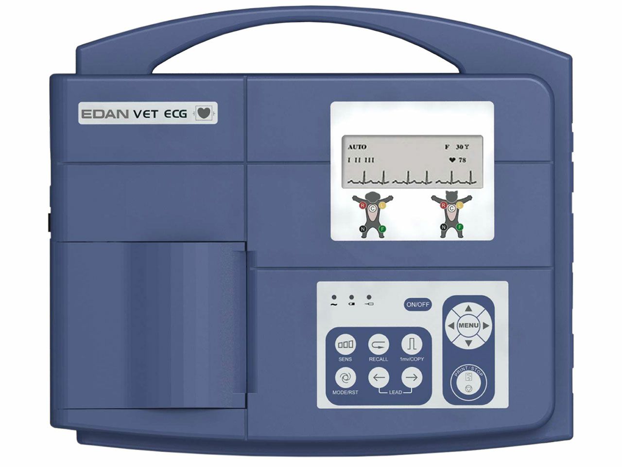 VETERINARSKI TROKANALNI EKG VE-300 