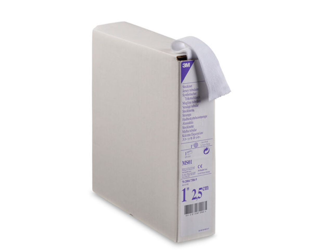 3M™ STOCKINET, 2,5 cm x 22,5 m, MS01