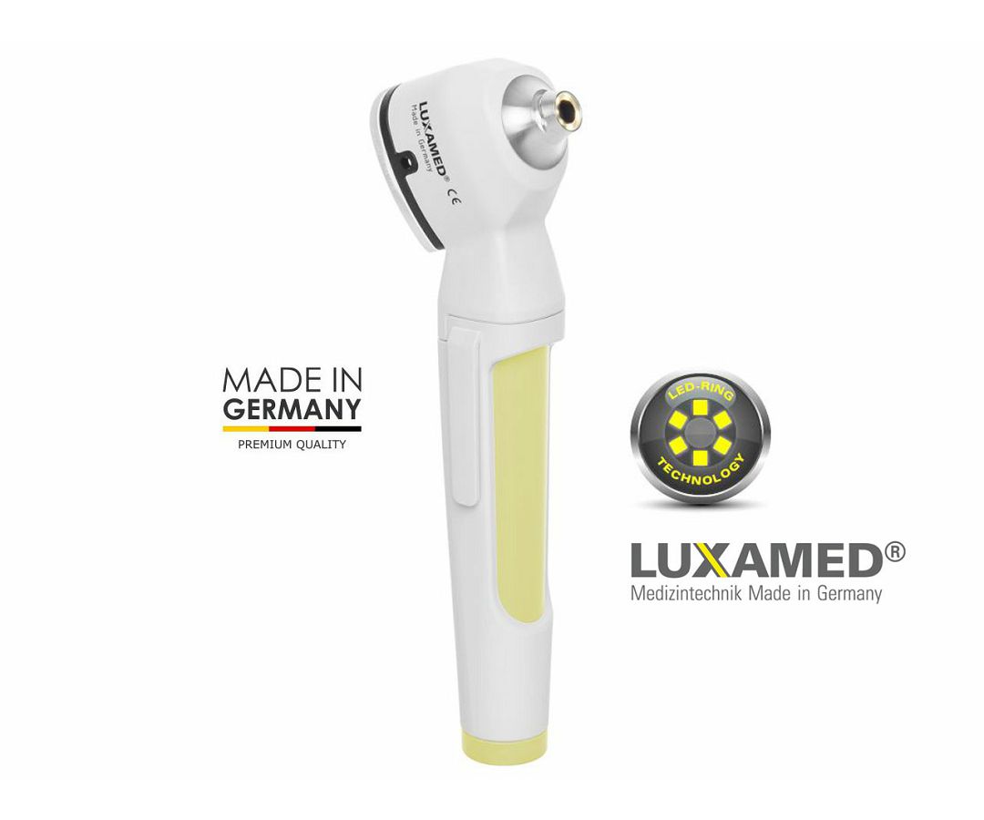OTOSKOP LuxaScope Auris LED, žuto – bijeli