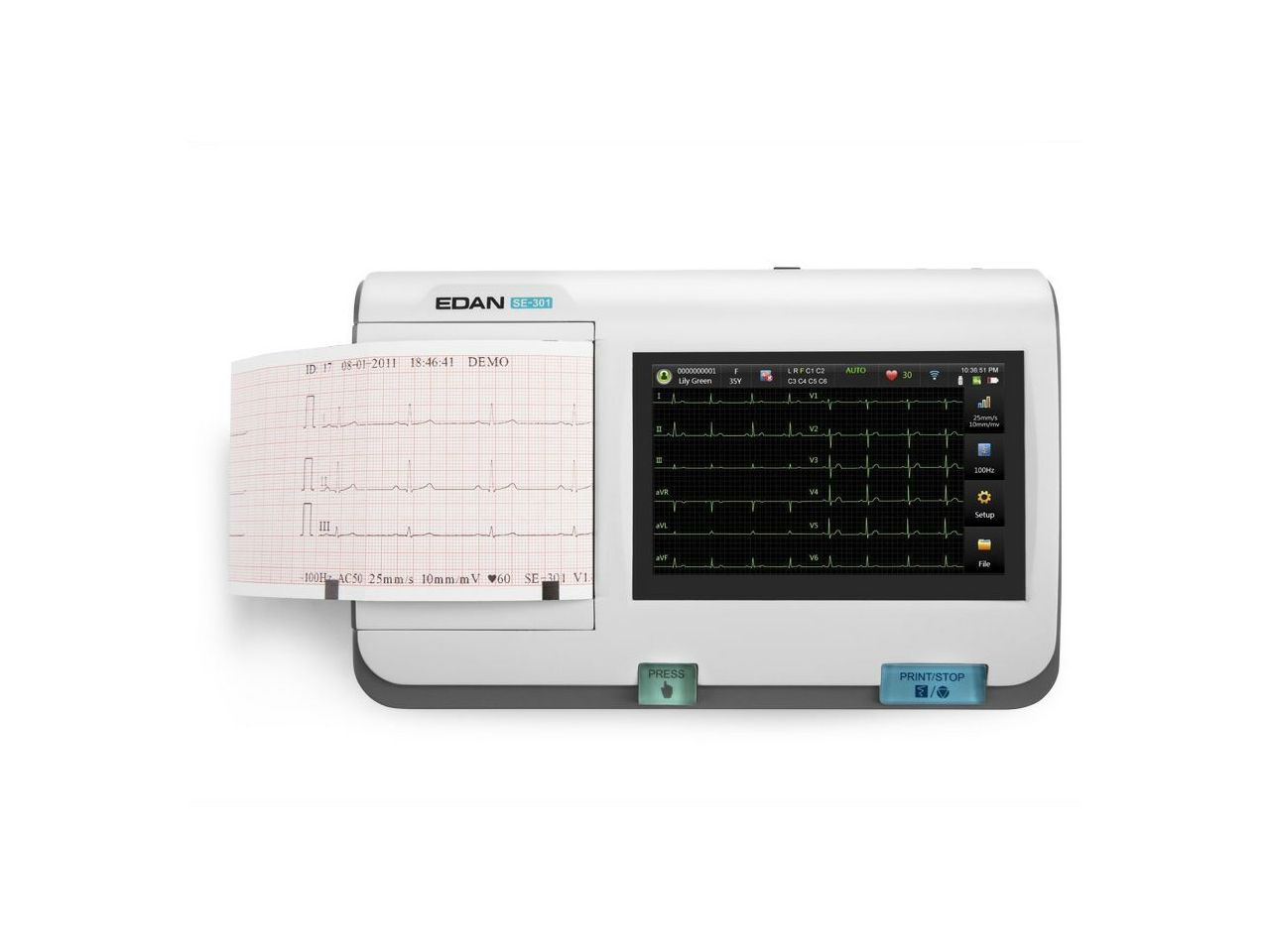 EDAN SE-301 EKG 