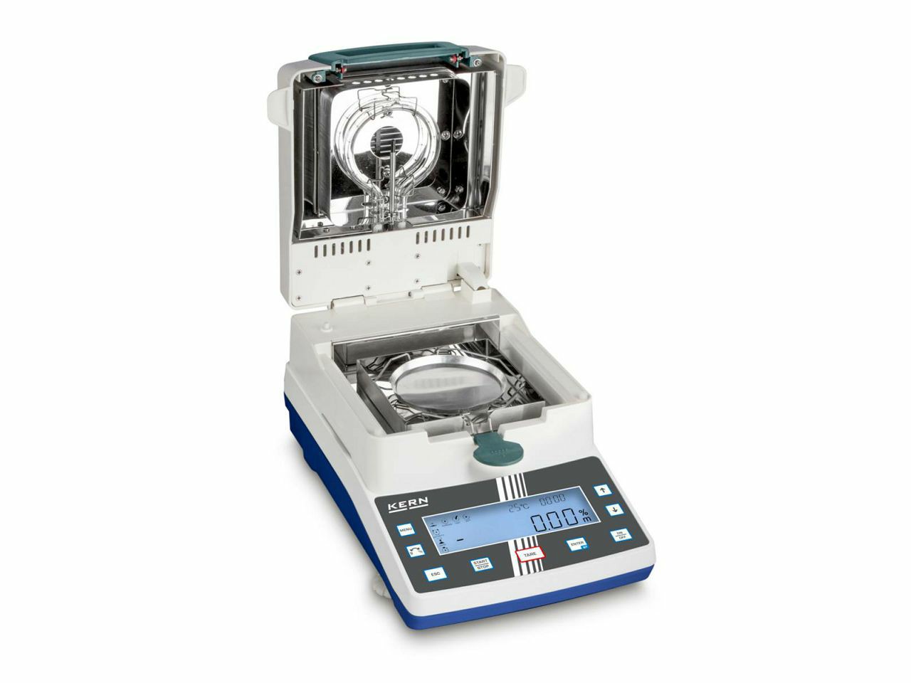 ANALIZATOR VLAGE KERN DAB 200-2; 200 g / 0,01 g; 40 °C – 199 °C