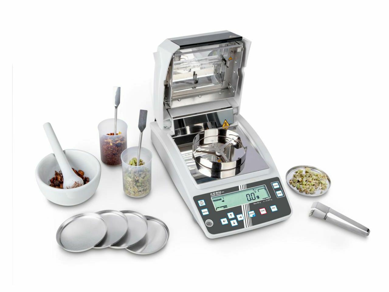 ANALIZATOR VLAGE KERN DBS 60-3; 60 g / 0,001 g; 50 °C – 200 °C