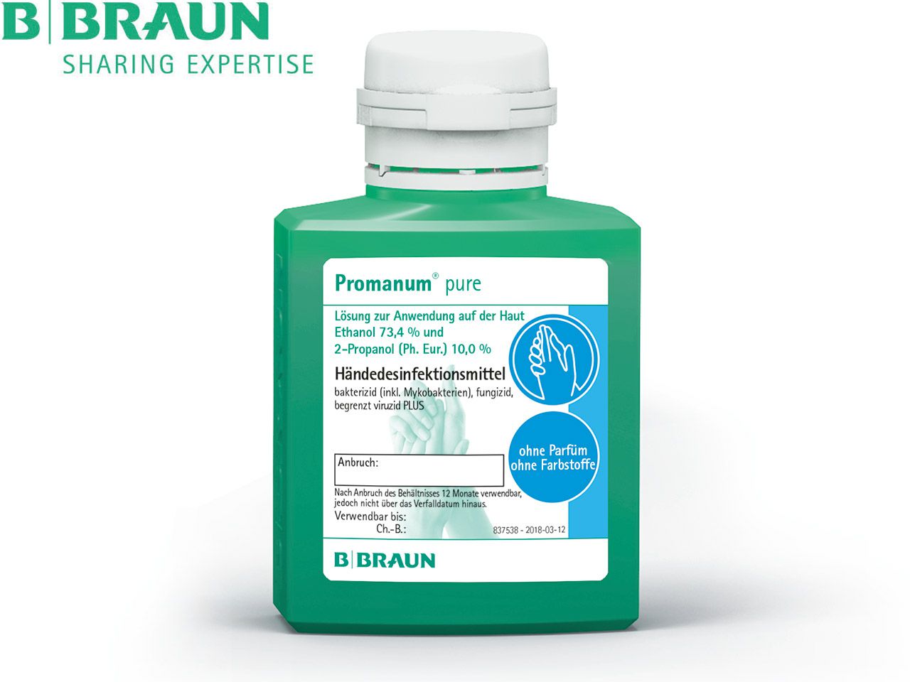 ANTISEPTIK ZA RUKE PROMANUM PURE 100 ml, B. BRAUN