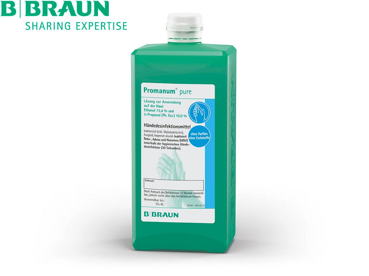 ANTISEPTIK ZA RUKE PROMANUM PURE 1000 ml, B. BRAUN