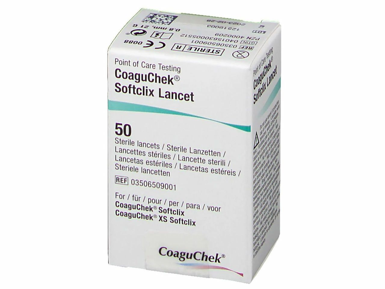 COAGUCHEK SOFTCLIX LANCETE, 50 kom.