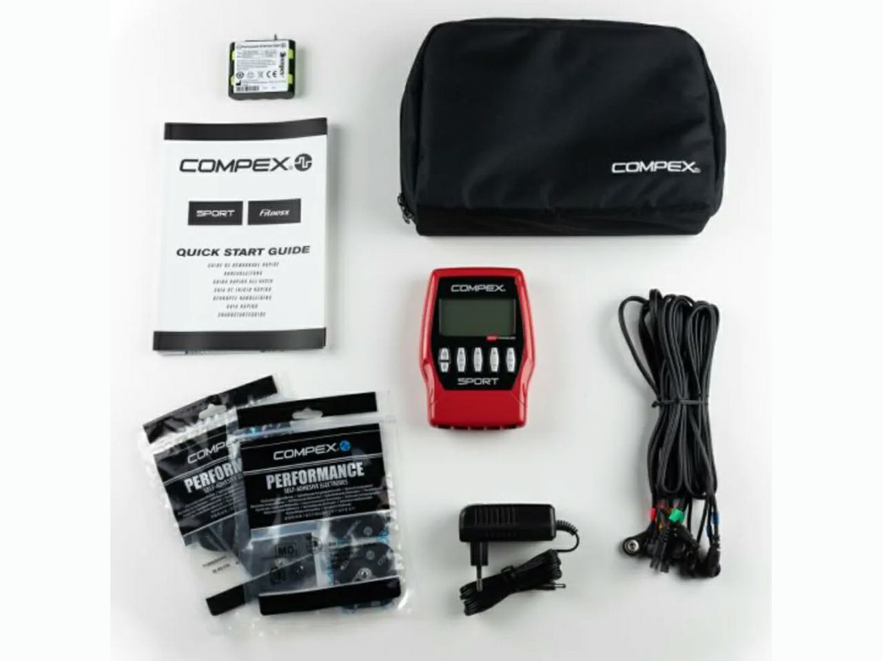 COMPEX SPORT ELEKTROSTIMULATOR (crveni), 4 kanala