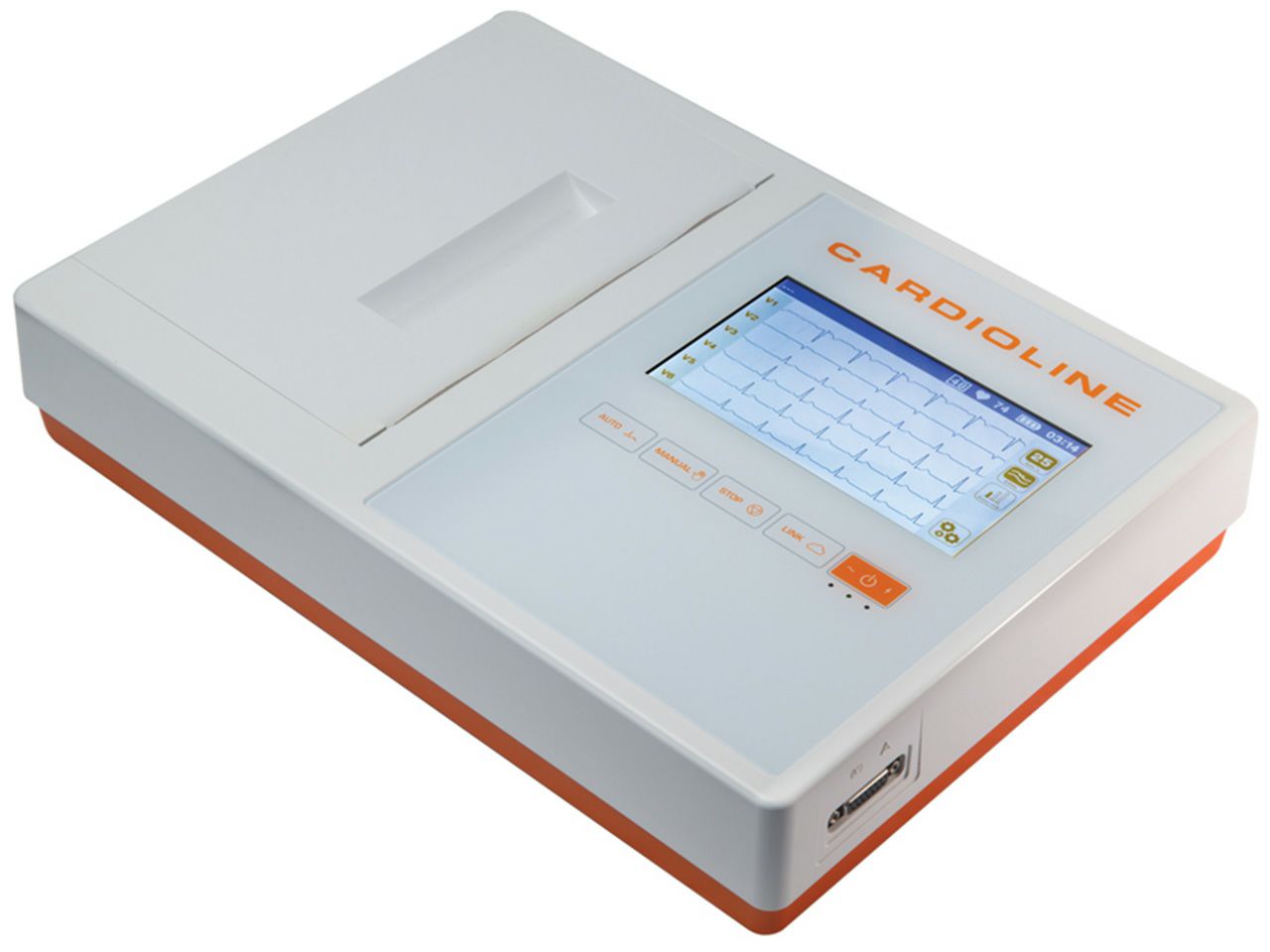 EKG UREĐAJ CARDIOLINE ECG 200L FULL (Glasgow +EasyApp), TOUCH SCREEN 7''