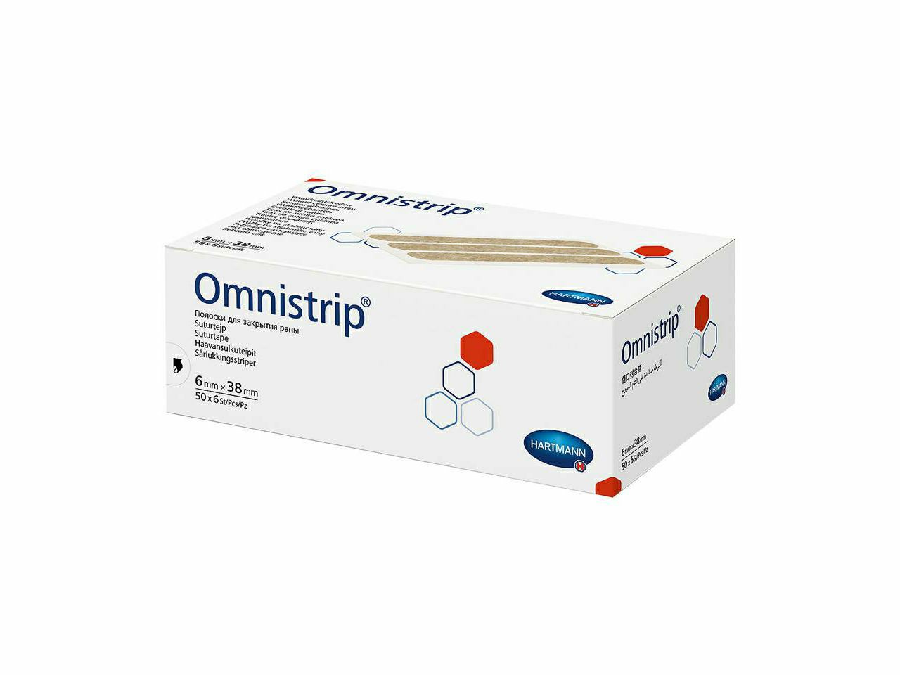 FLASTER HARTMANN OMNISTRIP 6 x 38 mm, 300 kom