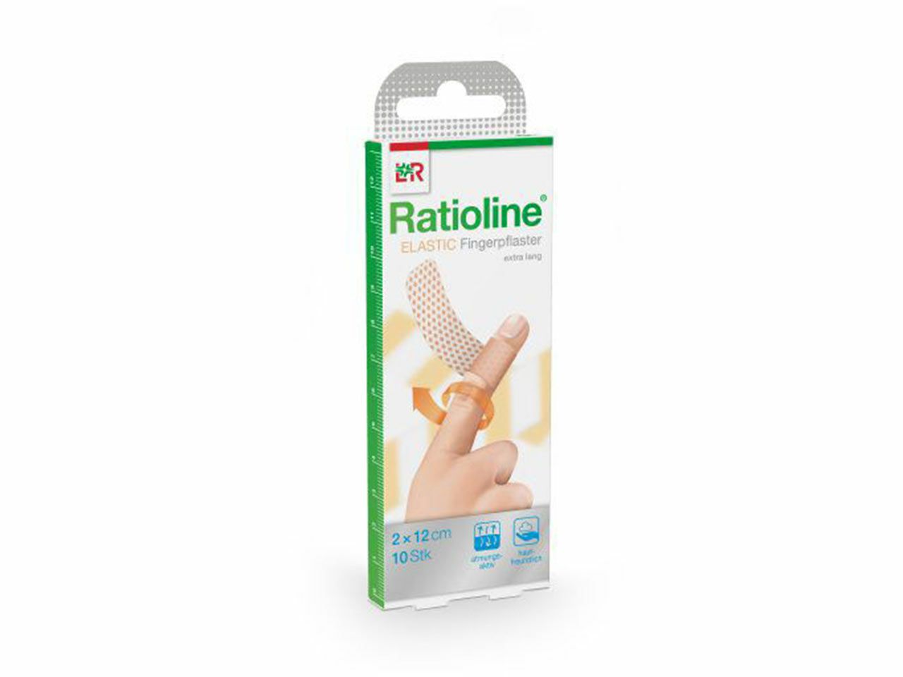 FLASTER RATIOLINE ELASTIC ZA PRST, 2 x 12 cm, 10 kom.