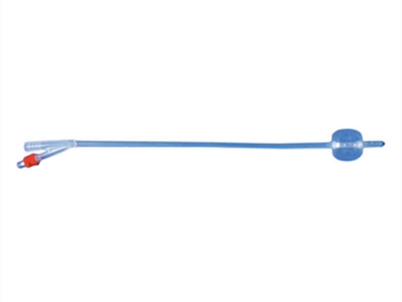 FOLEY SILIKONSKI KATETER S DVA KRAKA, CH 16, balon 30 ml , sterilni, 10 komada