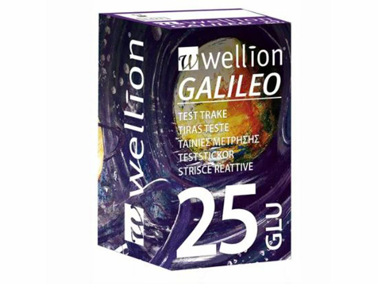 WELLION GALILEO TRAKICE ZA GLUKOZU, 25 kom.