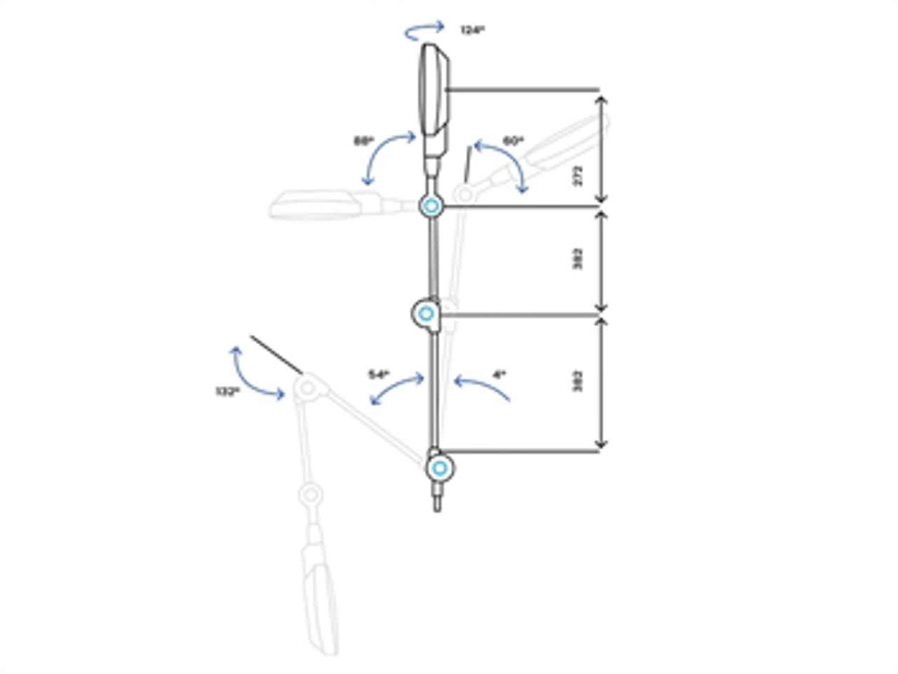 GIMANORD LED PLUS SVJETILJKA s podešavanjem – na kolicima