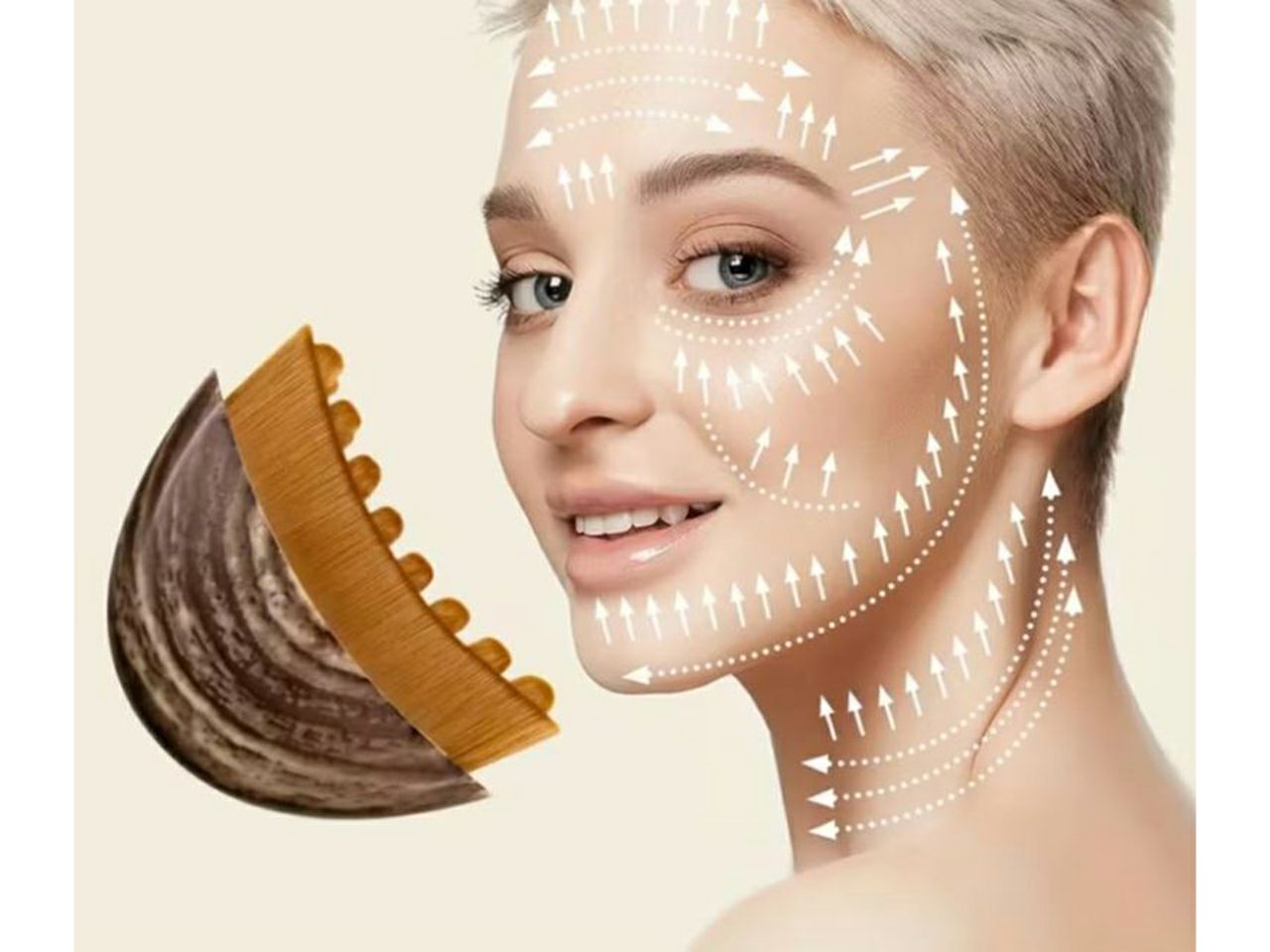GUA SHA - MASAŽNA ČETKA
