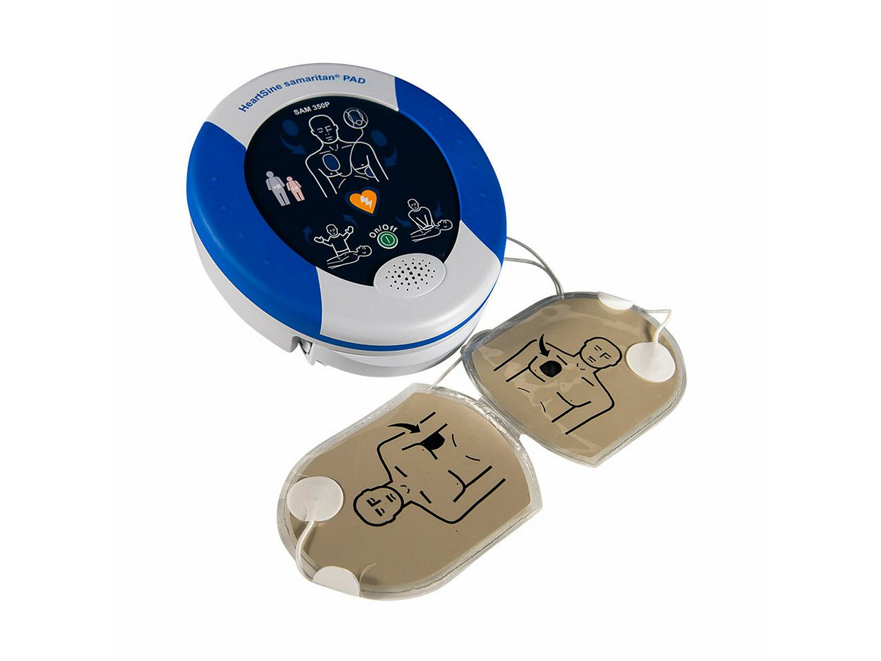 DEFIBRILATOR HEARTSINE SAMARITAN PAD 350P