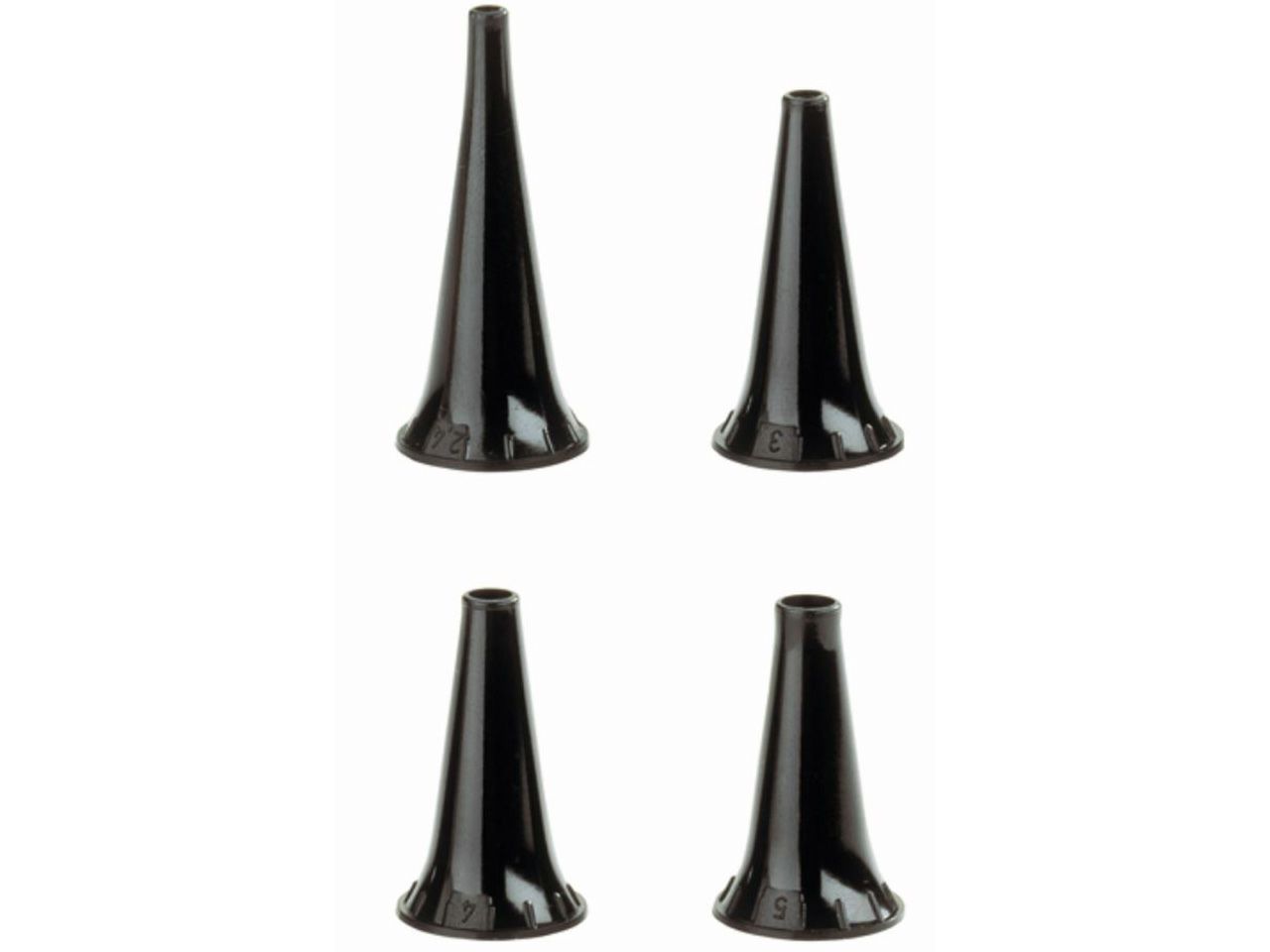 HEINE SET VIŠEKRATNIH UŠNIH LIJEVAKA, 2.4, 3.0, 4.0 i 5.0 mm