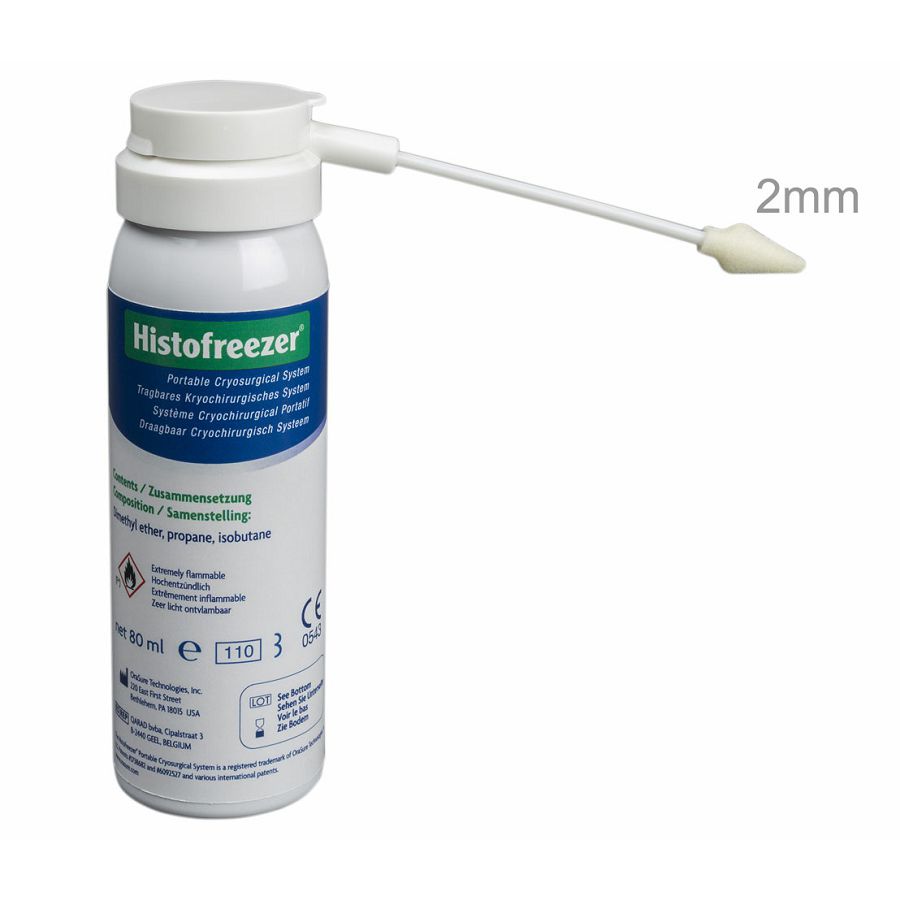 HISTOFREEZER MINI - 80 ml + 16 aplikatora 2 mm, 16 aplikatora 5 mm