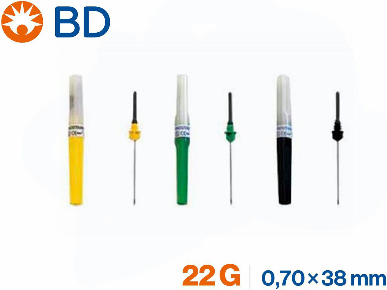 IGLA ZA VAĐENJE KRVI 22G 0,7×38 mm, 100 kom. (360211)