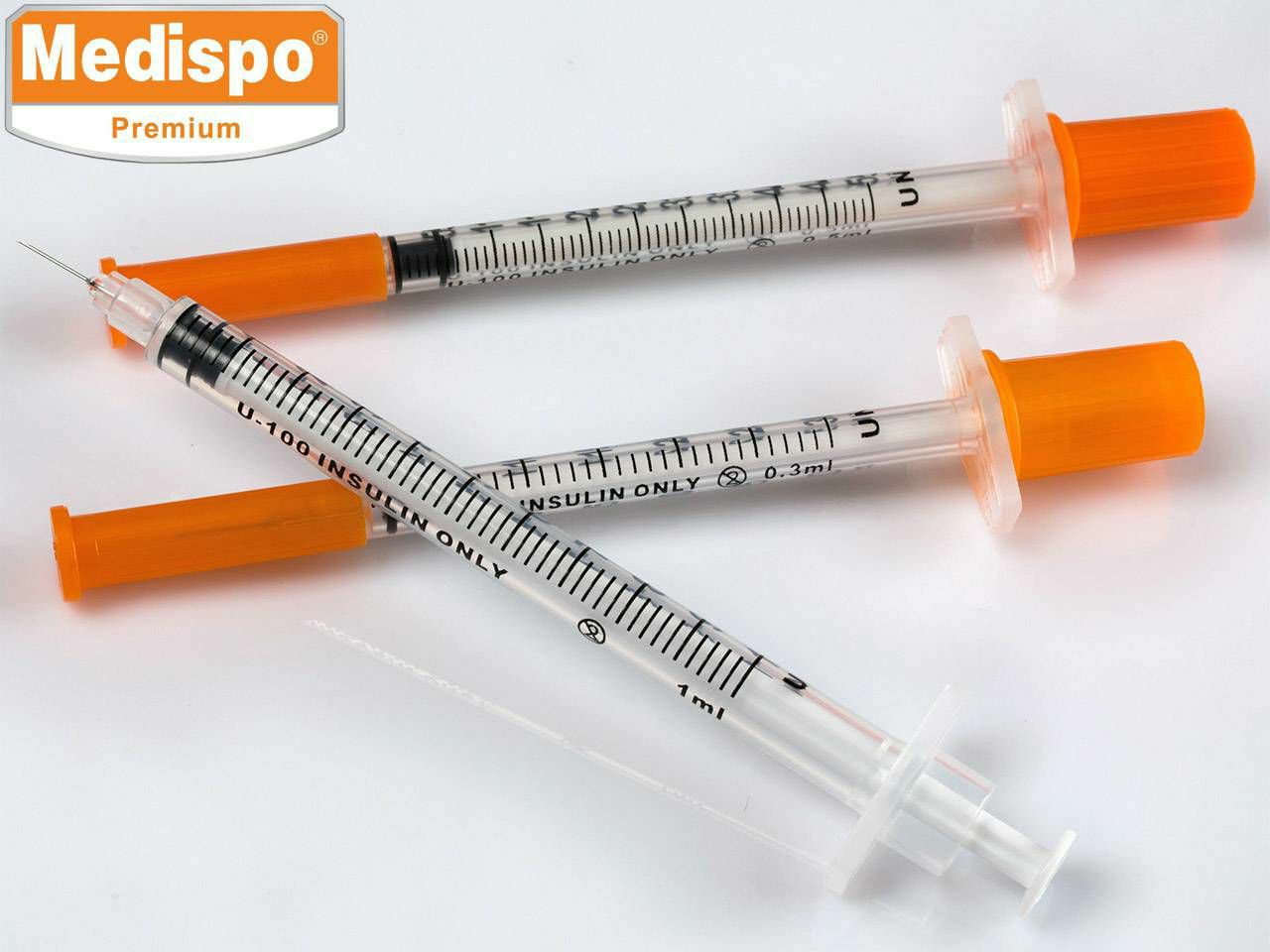 INZULINSKA ŠPRICA 1,0 ml, s iglom 30 G x12,7 mm, 100 kom, MEDISPO