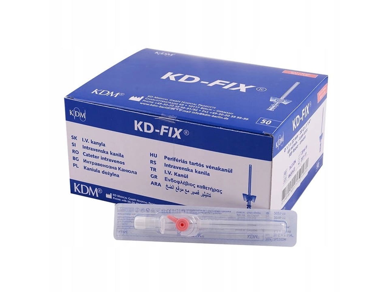 KANILA I.V. 20G 1,1 x 32 mm, roza, KD (762202)