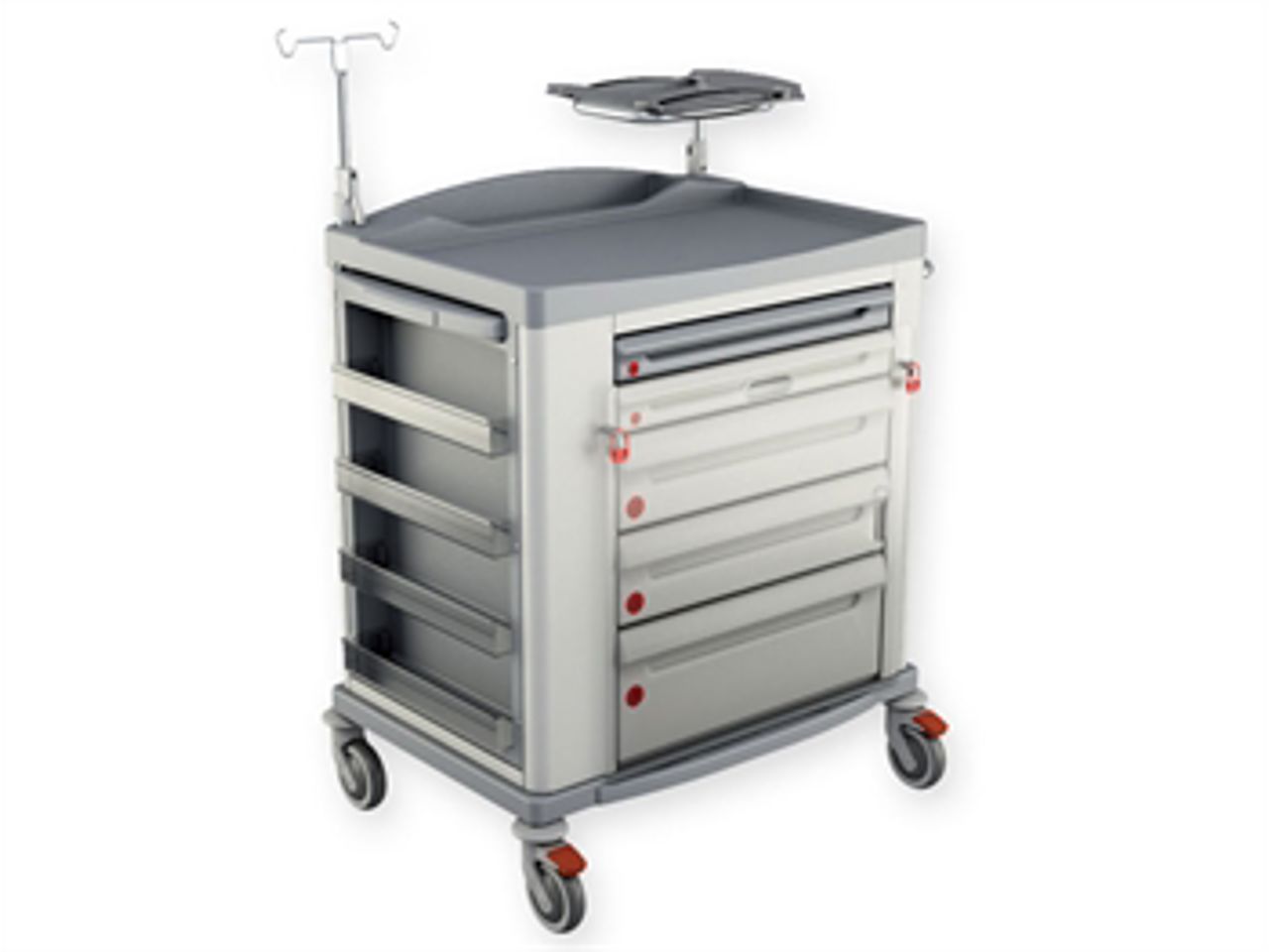 KOLICA ZA HITNU POMOĆ - STANDARDNA, 91,1 × 70,4 × v. 107,5 cm