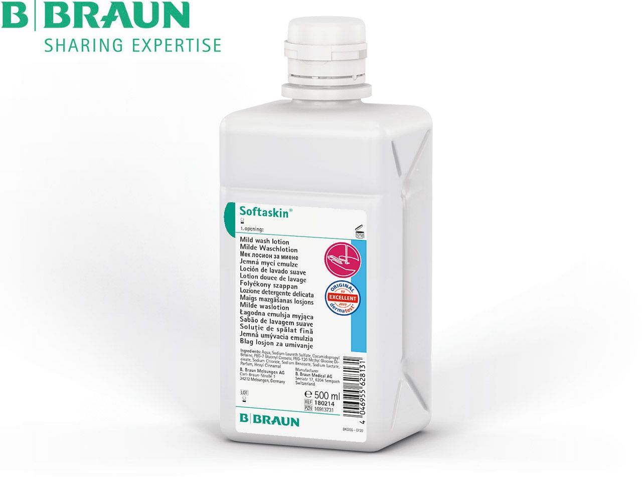 LOSION ZA PRANJE RUKU SOFTASKIN 500 ml, B. BRAUN