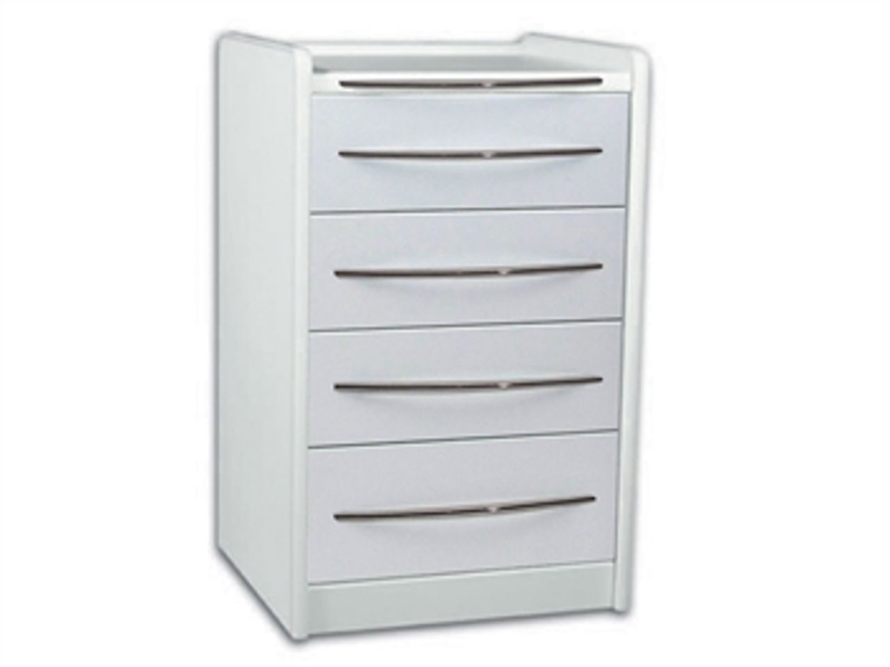 MOBILNI ORMARIĆ GE416 – 4 LADICE, 49 cm – BIJELI