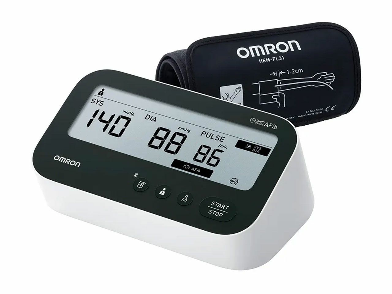 OMRON M4 CONNECT AFib TLAKOMJER