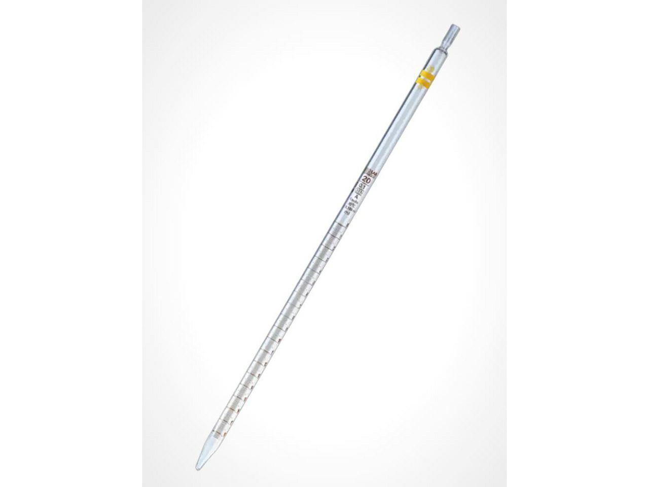 PIPETA STAKLENA - GRADUIRANA, 2 ml