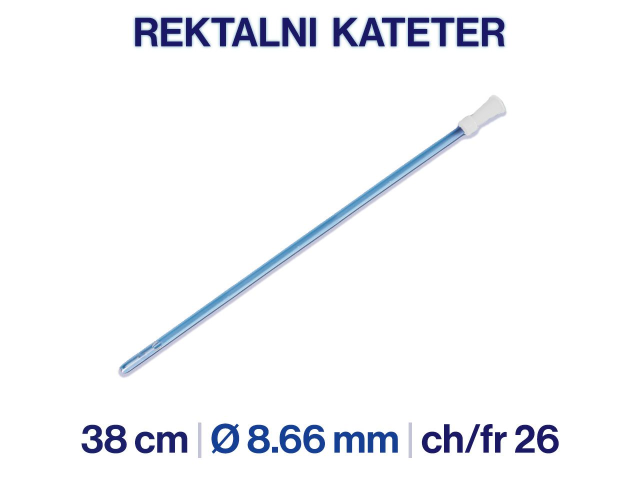  REKTALNI KATETER CH 28, 38 cm, 20 kom.