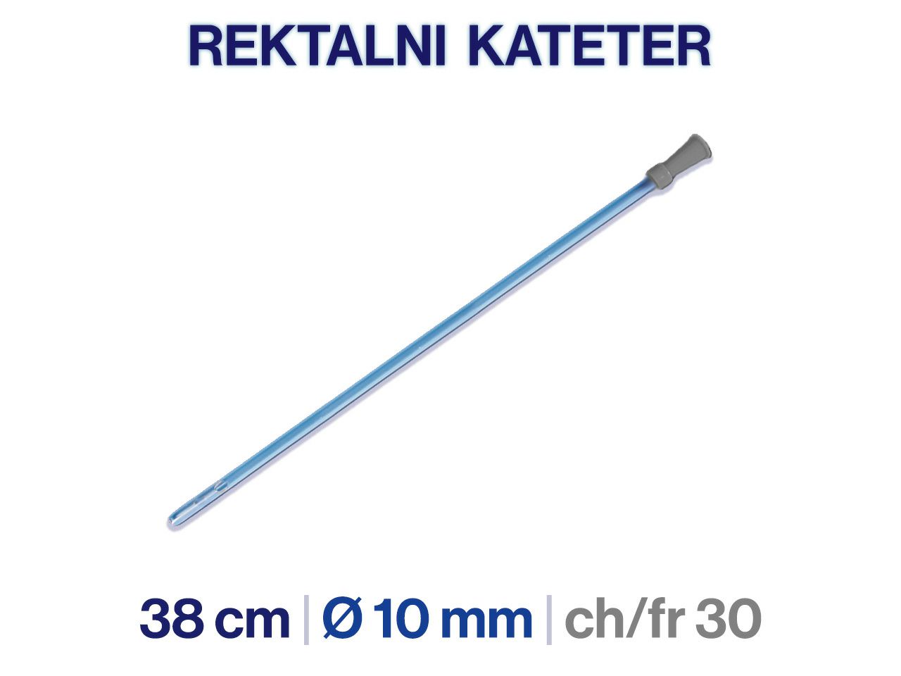  REKTALNI KATETER CH 30, 38 cm, 20 kom.