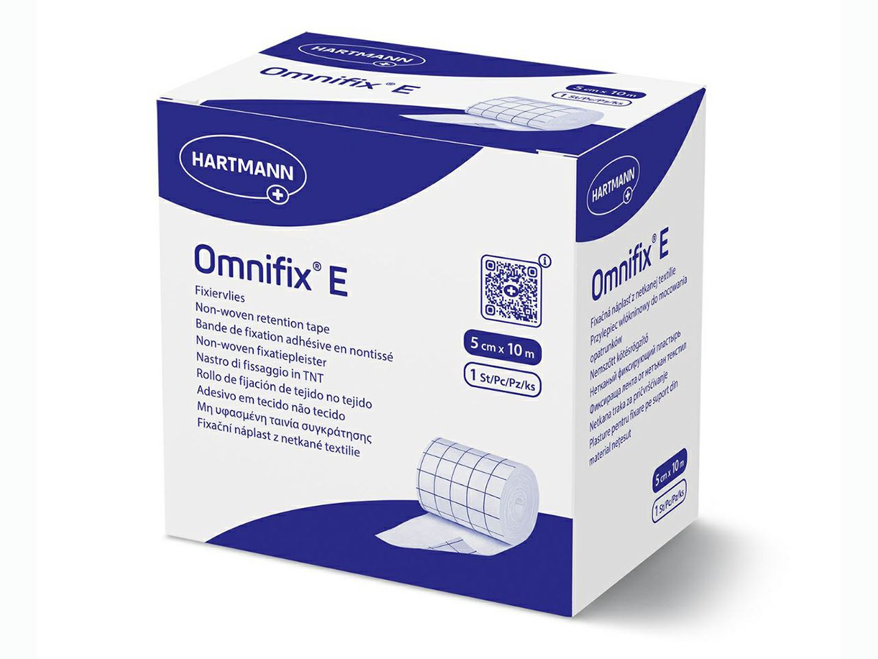 SAMOLJEPIVA TRAKA ZA PRIČVRŠĆIVANJE OMNIFIX E, NETKANA, 5 cm x 10 m, 1 kom.