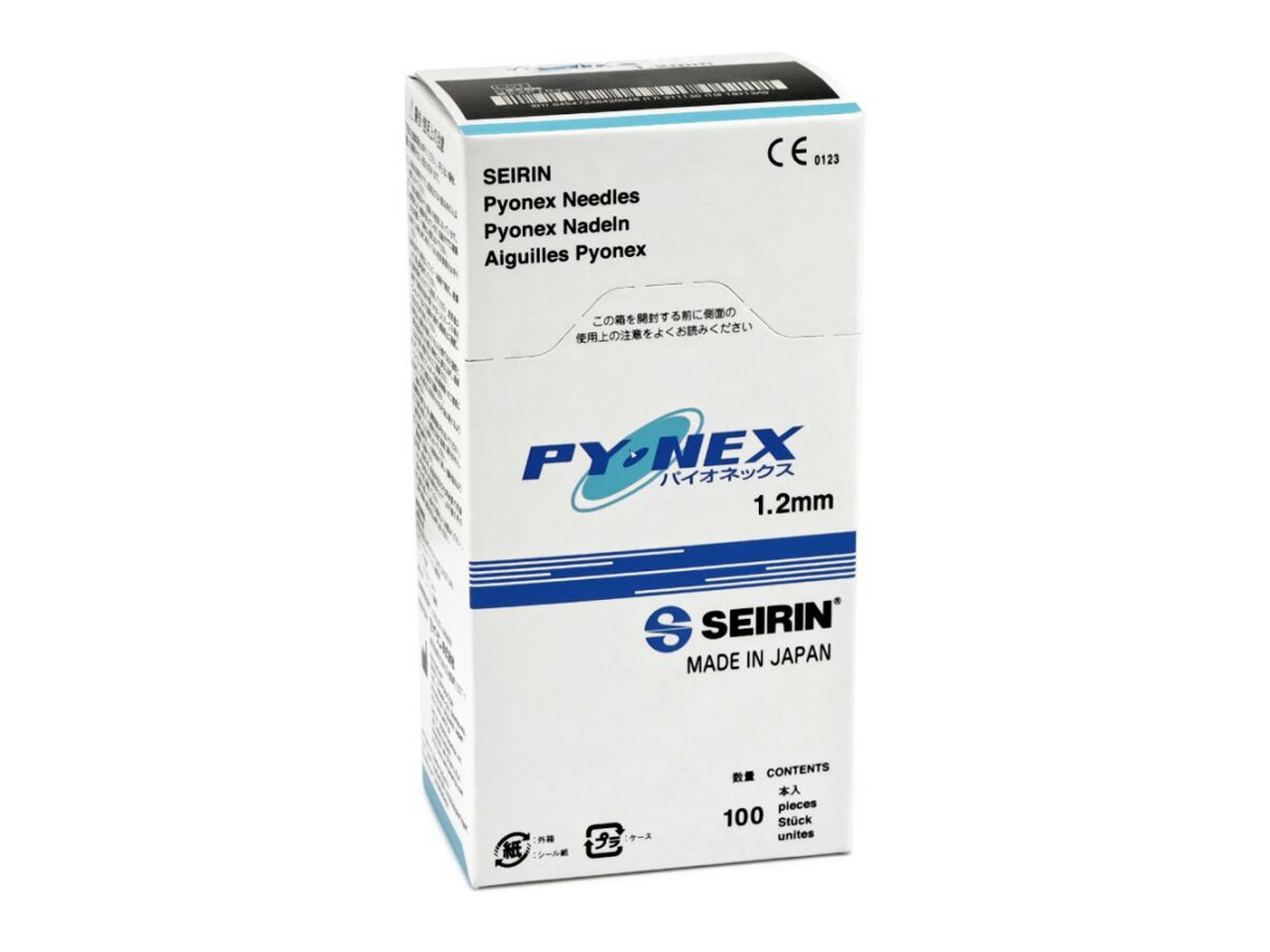 SEIRIN NEW PYONEX IGLE ZA UHO 0,20 x 1,2 mm, 100 kom.