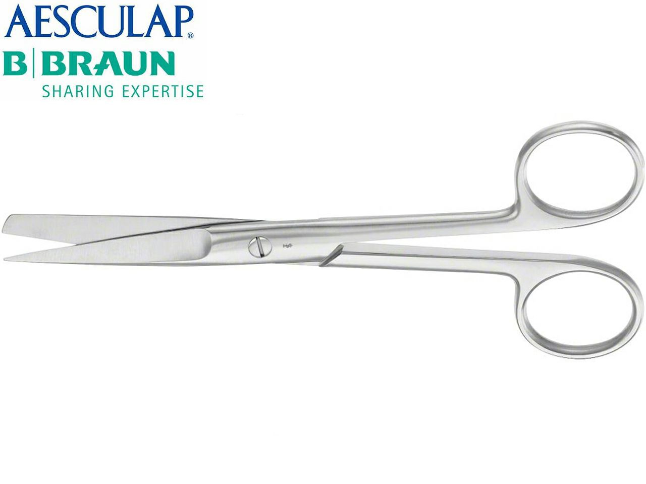 ŠKARE RAVNE ŠILJATO/TUPE 16.5 cm (BC326R) AESCULAP B. BRAUN