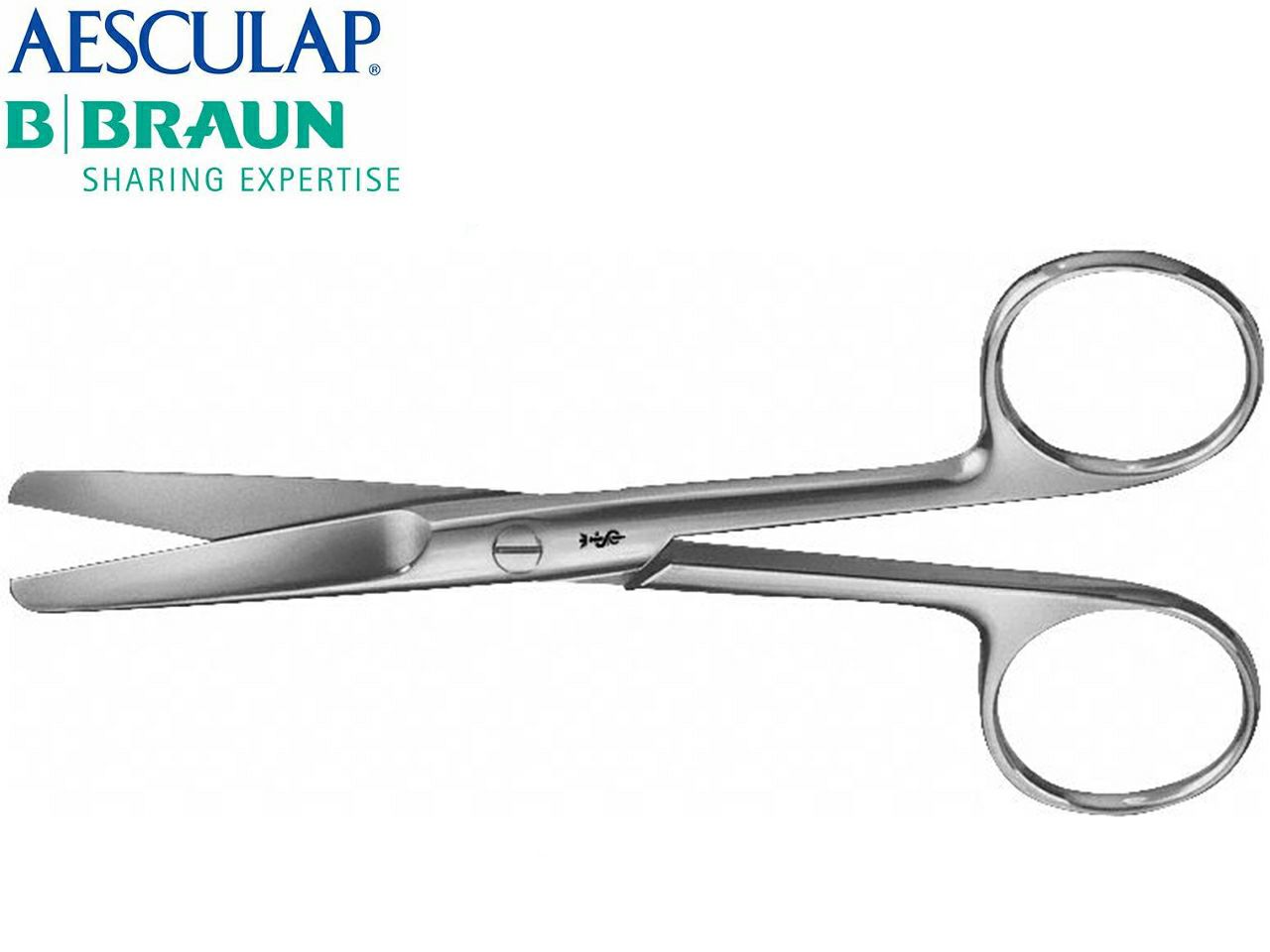 ŠKARE RAVNE TUPO/TUPE 14.5 cm (BC314R) AESCULAP B. BRAUN