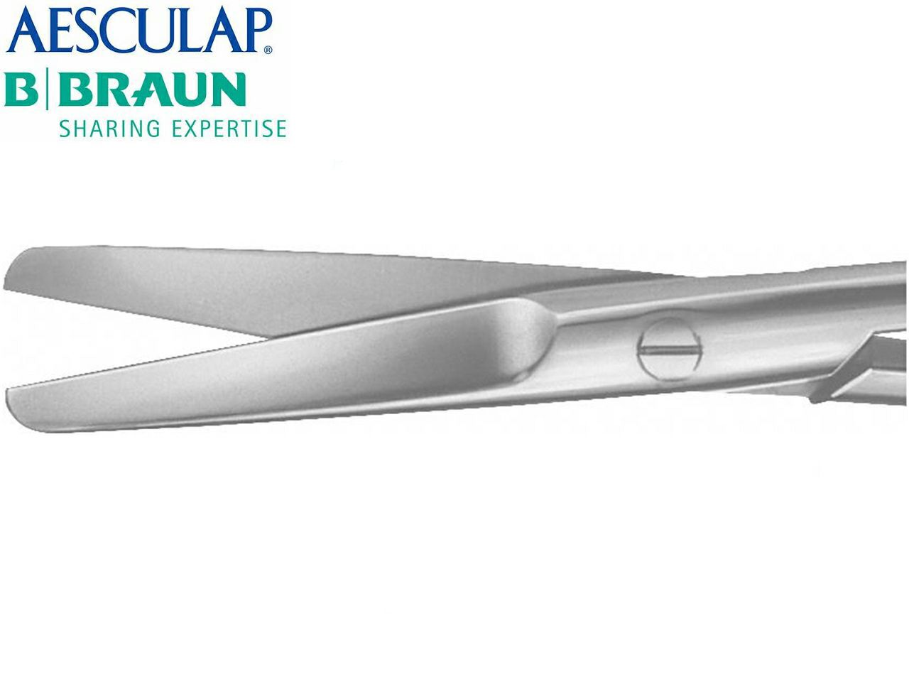 ŠKARE RAVNE TUPO/TUPE 14.5 cm (BC314R) AESCULAP B. BRAUN