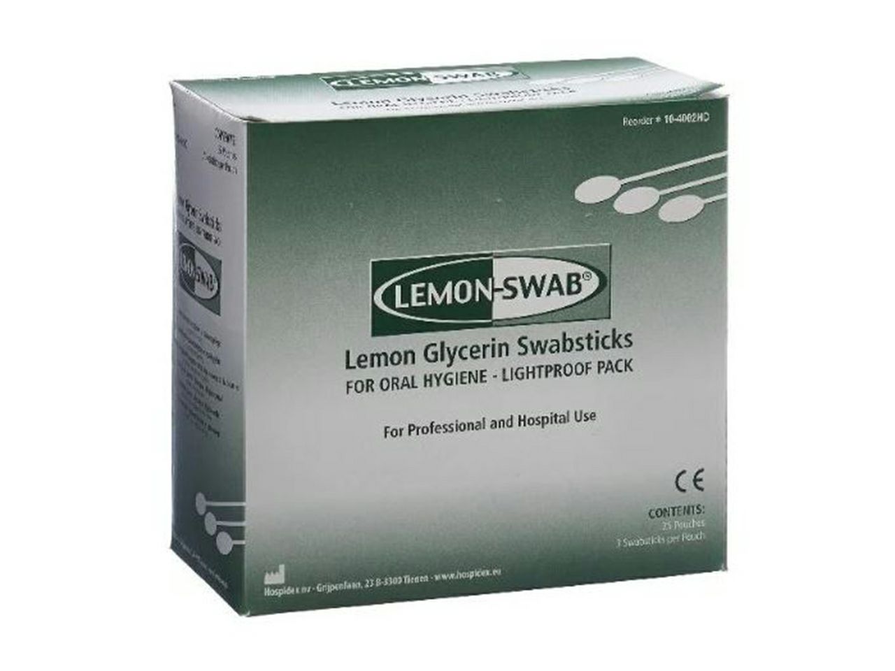 ŠTAPIĆI ZA NJEGU USNE ŠUPLJINE LEMON SWAB, 75 kom. (LR)