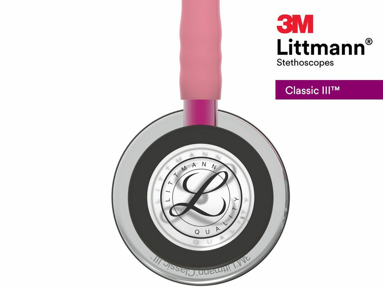 STETOSKOP LITTMANN CLASSIC III STEM EDITION, BISERNO ROZI [5962]