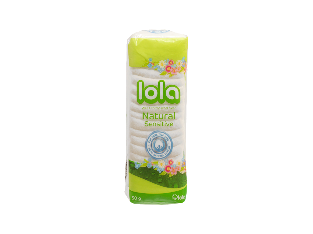 VATA LOLA SENSITIVE NATURAL, 50 g