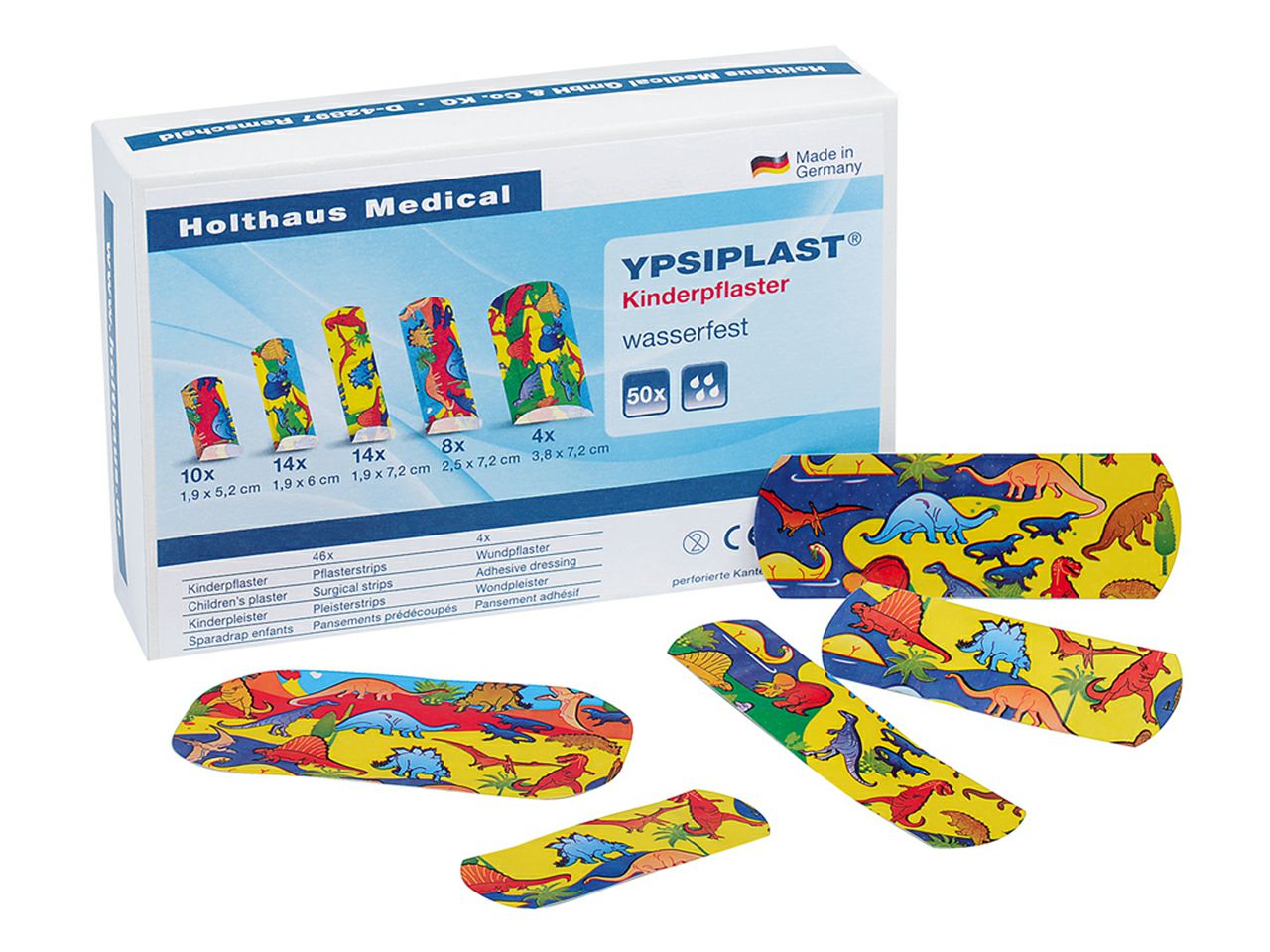 YPSIPLAST® SET FLASTERA ZA DJECU, 50 kom, vodootporni